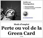 Instructions Green Card perdue ou volée