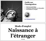 Instructions Nationalité par naissance à l'étranger